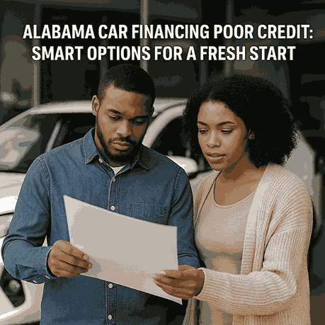 Discover smart car financing options in Alabama for poor credit. Learn about BHPH, low down payments, and how to rebuild credit with confidence.